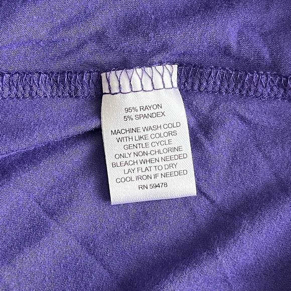 𝅺💜3/$15 Cynthia Rowley Bandage Top Twisted Neckline Sleeveless size S - Picture 7 of 7